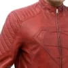 Superman Smallville Red LeatherPure Leather Jackets