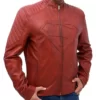 Superman Smallville Red Top Leather Jackets