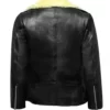 Susan Classic Shearling Moto Real Leather Jacket