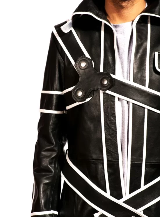 Sword Art Online Kirito Top Leather coats