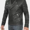 Takayuki Yagami Genuine Leather Jacket