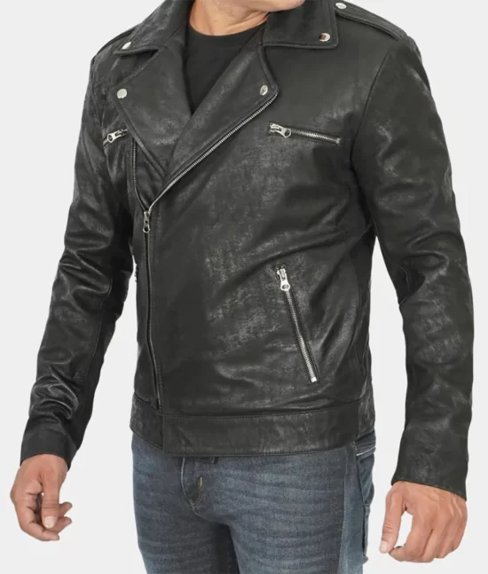 Takayuki Yagami Genuine Leather Jacket
