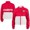 Taylor Swift Chiefs Red White Learhet Jacket