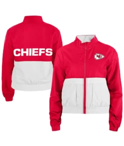 Taylor Swift Chiefs Red White Learhet Jacket
