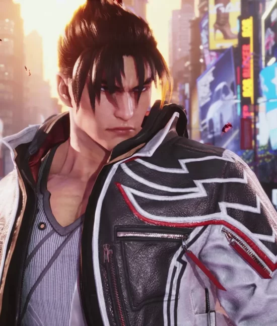 Tekken 8 Jin Kazama Genuine Leather Jacket