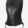 Teresa Women's Black Leather Biker Best Leather Vest