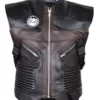 The Avengers Hawkeye Leather Costume Leather Vest