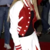 The Cat In The Hat Premiere Brie Larson Red Leather Jacket