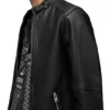 The Cleaning Lady Arman Morales Maroon Geniune Suede Leather Jacket