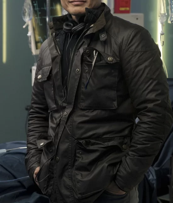 The Good Doctor Daniel Dae Kim Black Leather Jacket