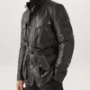The Good Doctor Daniel Dae Kim Black Leather Jacket Side