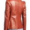 The Morning Show Mia Jordan Brown Top Leather Jacket