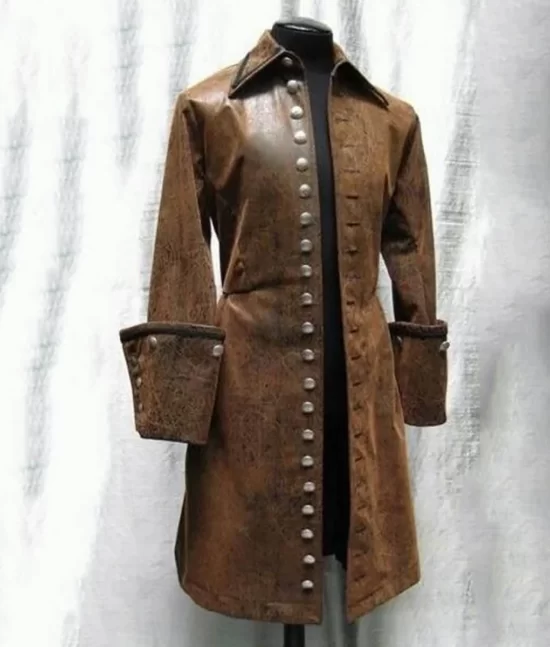 The Steampunk Captain Brown Jacket