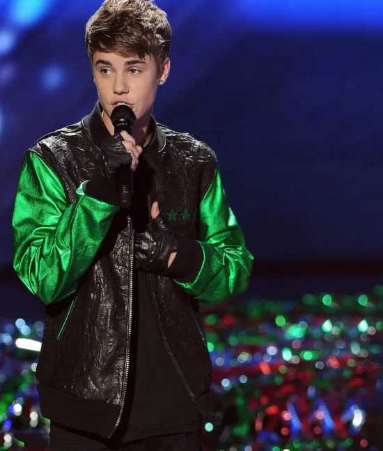 The X Factor Justin Bieber Real Leather Jacket