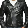 Toledo Serpents Black Real Leather jackets