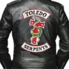 Toledo Serpents Black Top Leather jackets