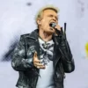 Tons of Rock 2023 Billy Idol Geniune Leather Jacket