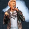 Tons of Rock 2023 Billy Idol Leather Jacket