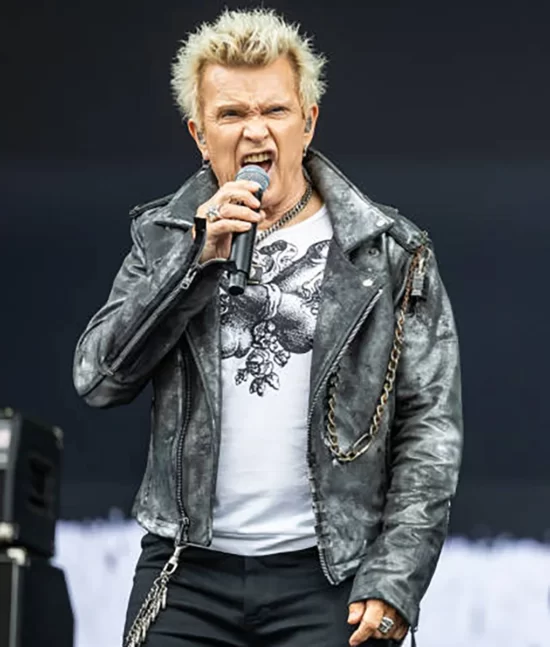 Tons of Rock 2023 Billy Idol Prenium Leather Jacket