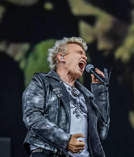 Tons of Rock 2023 Billy Idol Pure Leather Jacket