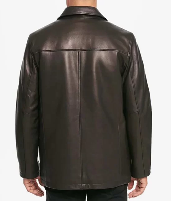 Tony Sopranos Leather Jacket Back