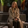 Truth Be Told Kate Hudson Leather Coat