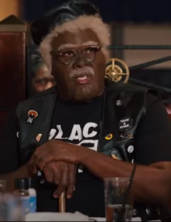 Tyler Perry’s A Madea Homecoming Black Leather Vest