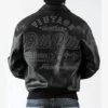 Vintage Top Leather Pelle Pelle 1978 Marc Buchanan Black Jacket
