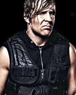 WWE Wrestler Dean Ambrose Black Vest