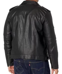 Warner Black Top Leather Jacket