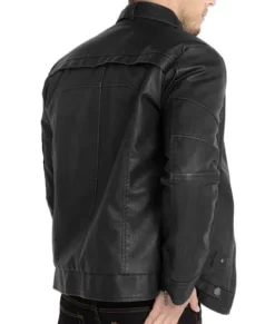 Wilmer Black Top Leather Jacket