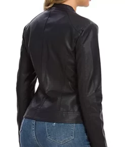 Womens Black leather Real Leather Jacket