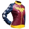 Wonder Woman Top Leather Jacket