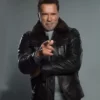 World Of Tanks Holiday Ops Arnold Schwarzenegger Leather Jacket