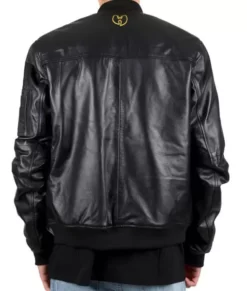 Wu Tang Bomber Top Leather Jacket