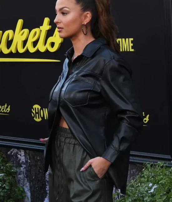 Yellowjackets Season 2 Premiere Tori Kelly Real Leather Jacket